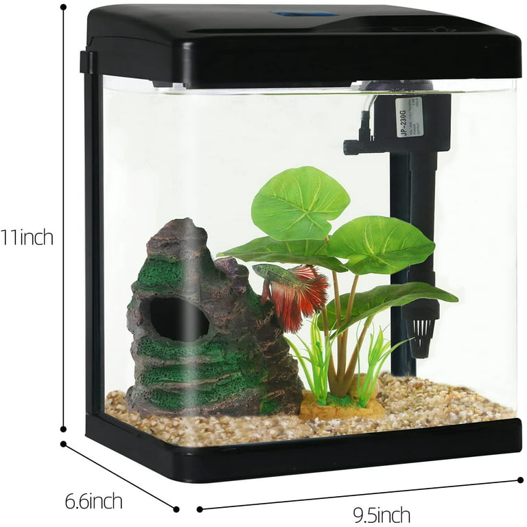 Top Fin® Modern Betta Aquarium - 2 Gallon