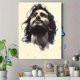 thumbnail image 4 of Qisvanset Framed Canvas Wall Art 12x16 Inch Proverbs Jesus Modern Bible Verse Sketch Art, 4 of 5