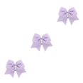 thumbnail image 3 of Baohd Grand Bandeau Nœud Extensible Ornements Sans Accroc Porte-Queue de Cheval Chouchous pour Femmes Accessoires Multicolore Violet 3ensemble, 3 of 6
