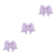 thumbnail image 3 of Banda para el cabello grande Qarigey Adornos elásticos Coleta decorativa Multicolor Violeta, 3 of 6