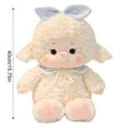 thumbnail image 2 of Plush Rabbit Dolls Small Soft Stuffed Animal Bunny Rabbit Plush Toy for Baby Girls 15.75inch (White Rabbit, A ), 2 of 8