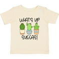 thumbnail image 3 of Inktastic What's Up Succas Funny Cacti Plants Boys or Girls Baby T-Shirt, 3 of 5