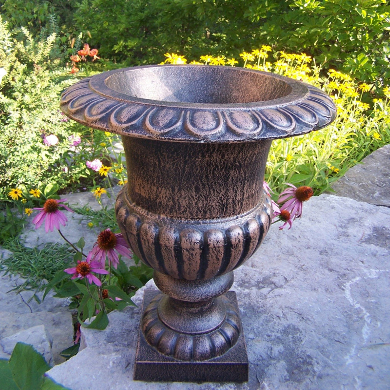 Large greek urn planter