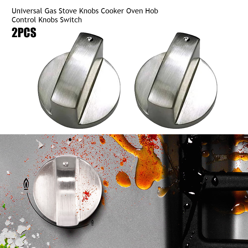 New World Universal Cooker/Oven/Grill Control Knob And Adaptors Silver 