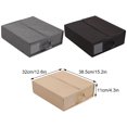 thumbnail image 3 of Destyer Space Saving Closet Organizer Durable Fabric Storage Solution Foldable Closet Organizers And Storage Gray 1Set, 3 of 6