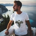 thumbnail image 5 of Men's Graphic TeeSkull (43) Letter Print T-Shirts Round Neck Short Sleeves Sizes XS-5XL Summer Daily Casual Tops, 5 of 5