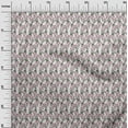thumbnail image 2 of oneOone Georgette Viscose Fabric Leaves & Floral Block Print Fabric By Yard 42 Inch Wide, 2 of 4