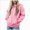 S73-Pink, variant on 18-24 Months Toddler ChildrenWarm Zipper Sweatshirtst Solid Color Hooded Cardigan Boys Girls Sweatshirtst Jacket Tween Tops Winter Clothes Pink Pullovers
