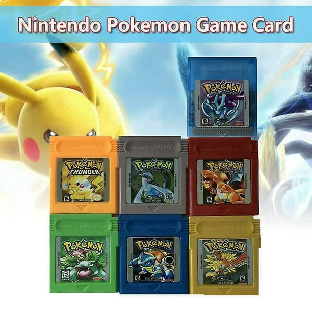 Saich For Nintendo Gba Gbc Game Card Gameboy Classic Pokemon Game Series Blue Version