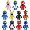 thumbnail image 1 of Muñecas a precio de fábrica, muñecos de la serie Rainbow Friends, pequeño hombre azul con corona, juguetes de peluche, serie Rainbow Friends, juguetes para niños Gi, 1 of 4