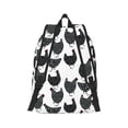 thumbnail image 5 of Wukai Retro Rooster Paper Reusable Cosmetic bag,Travel Toiletry Organizer Capacity,Waterproof Puzzle Bags, 5 of 7