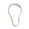 thumbnail image 4 of Bath Bliss 12 Pack Shower Curtain Rings in Clear, 4 of 5