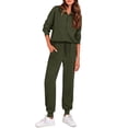 thumbnail image 1 of Conjunto Deportivo PRETTYGARDEN 2 Piezas Sudadera con Cierre y Joggers M, 1 of 8