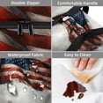 thumbnail image 4 of Independence Day Double Layer Insulated Lunch Bag with Two Compartments, Large Capacity, Hand Carry, 7.1x11.4x16.1 Inches, 4 of 6