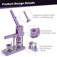 thumbnail image 2 of DIY Badge Maker Machine Magnetic Pin Punch Press Customize Button Making Machine ,Easy to Use, 2 of 6