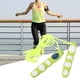 thumbnail image 4 of Cuerda de saltar de PVC antideslizante con mango esmerilado, ideal para ejercicios y culturismo, color verde, 4 of 8