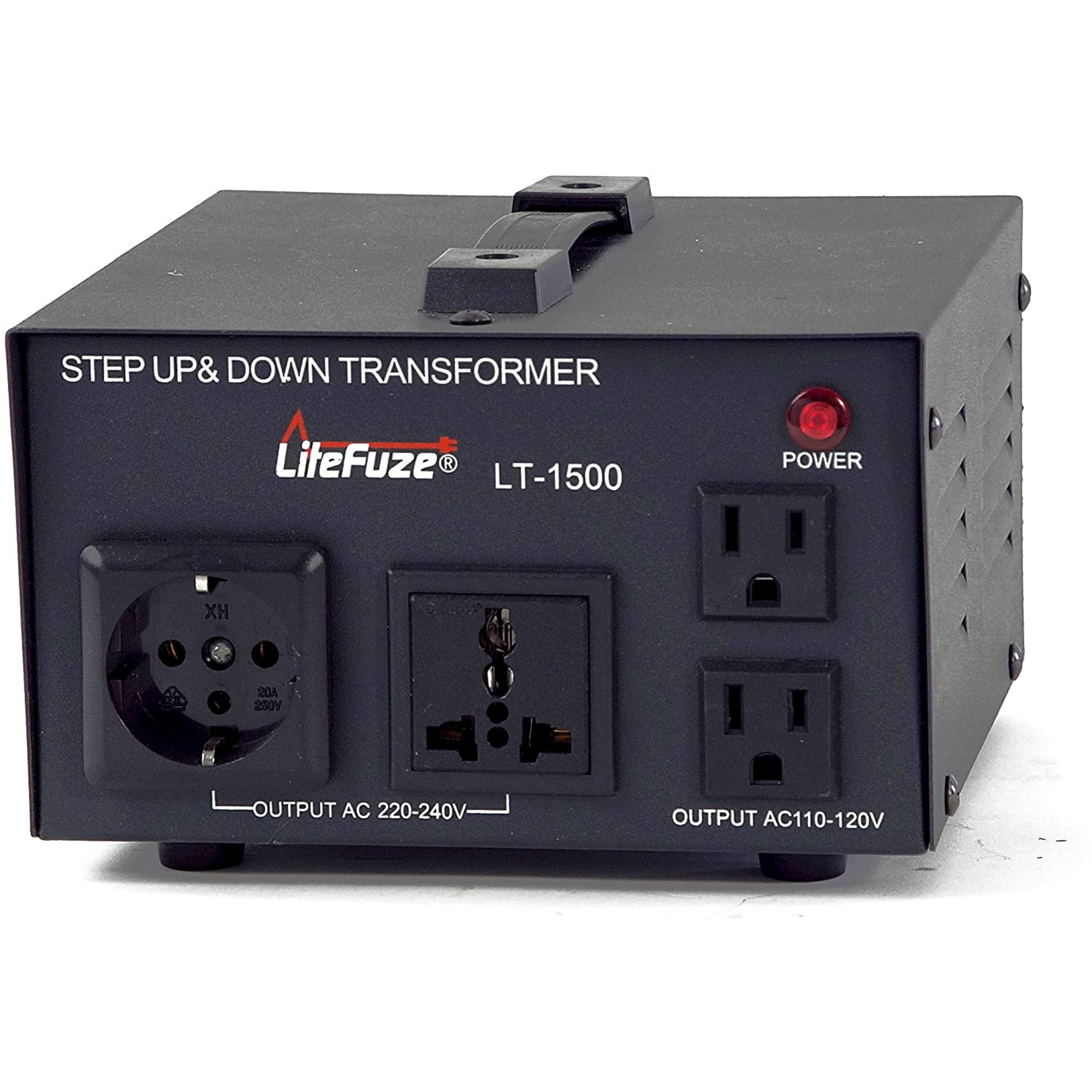 Convertisseur de Tension Robuste 500W Step Up Transformateur Entrée 110V-120V/220V-240V