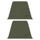 thumbnail image 1 of 2 paredes laterales para carpa con dosel de tela Oxford, sin marco y paredes laterales con dosel superior emergente. Verde, 1 of 8