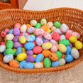 thumbnail image 5 of TOPRenddon 40 Pcs 6 Colors Mini Easter Foam Eggs Speckled Pastel Easter Eggs Small Decorative Artificial Easter Bird Eggs for Easter Basket Fillers Craft Projects Springtime Party Favors, 5 of 8