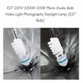 thumbnail image 2 of E27 220v 5500k 135w Photo Studio Lamp Video Light Photography Daylight Lamp (e27 Light Bulb), 2 of 5