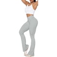 thumbnail image 7 of Flare Yoga Pants, Crossover Yoga Pants with Tummy Control, High-Waisted and Wide Leg, 7 of 7