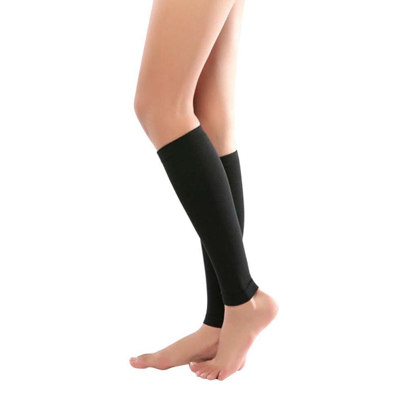 Details about   Calf Compression Socks Sleeve Varicose Running Shin Knee Pain Relief White UK 