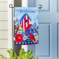 thumbnail image 2 of Stars and Stripes Birdhouse Garden Suede Flag, 2 of 4