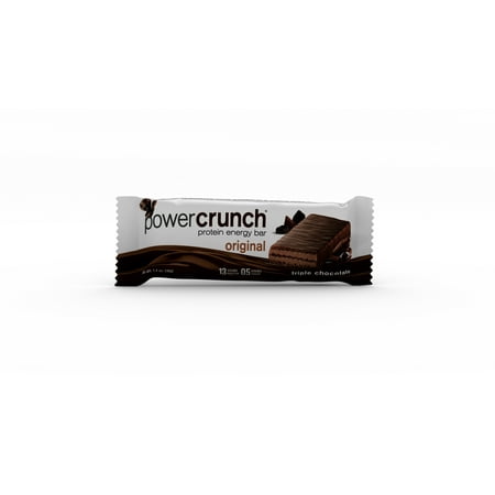 Power Crunch Protein Energy Bar, Triple Chocolate, 13g Protein, 1