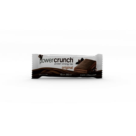 Power Crunch Protein Energy Bar, Triple Chocolate, 13g Protein, 1 Ct
