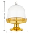 thumbnail image 2 of 10pcs Mini Tray Type Cake Stand - Cupcake Box Wedding Favor Party Plastic Candy Box, 2 of 4