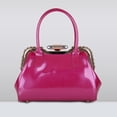 thumbnail image 3 of IELGY elegant patent leather evening handbag for ladies, 3 of 9