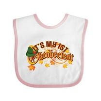 Inktastic 1st Oktoberfest Fall German Celebration Boys or Girls Baby Bib