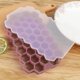thumbnail image 5 of Cubo de hielo Molde suave silicona Molde de chocolate Bandeja Restaurante Hogar Frío Bebida DIY Accesorios para refrigerador Rosa 37 Cavidades Speravity HA012235-05, 5 of 7