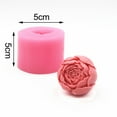 thumbnail image 3 of Epoxy Resin Rose Flower Mold | DIY Crystal Silicone Mold | Food Grade Tough Easy Demold | Exquisite Petal Texture | 6x6x5cm | 90g | 1 Piece | Art Crafts Baking, 3 of 7