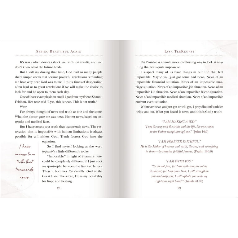 Seeing Beautiful Again: 50 Devotions to Restore Promises