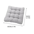 thumbnail image 3 of 6-Piece Seat Cushion Set Floor Mat Office Chair Pad Futon Tatami Home Decor, 3 of 7