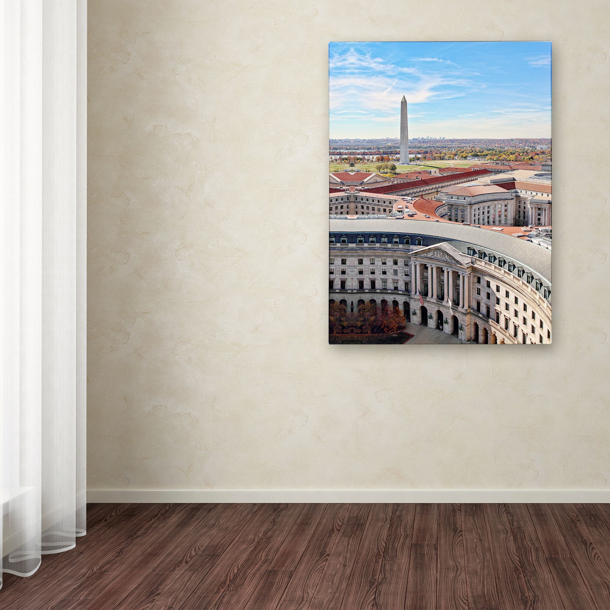 Trademark Fine Art "Washington, DC" Canvas Art by Gregory O'Hanlon