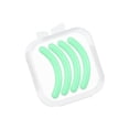 thumbnail image 3 of 4 Pieces Eyelash Curler Refills Easy to Install Long Last Soft Makeup Tools green, 3 of 8