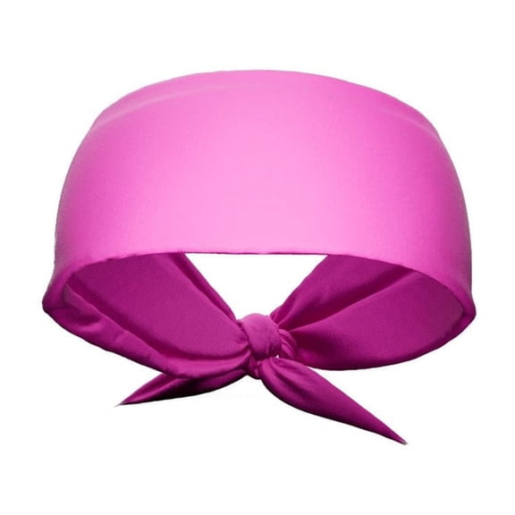 Pink Tie Headband
