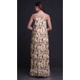 thumbnail image 4 of Bimba Chemise de Nuit Imprimée Pivoine Florale & Buttercup pour Femmes Robe Maxi à Bretelles Spaghetti X-Small, 4 of 5