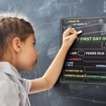 thumbnail image 3 of Children's Graduation Photo Prop Printing School Writing Blackboard Message Board, 3 of 8