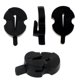 thumbnail image 5 of 8pcs goma violín práctica mudo estilo redondo violín mudo práctica violín silenciador Abanopi Silenciar violín, 5 of 7