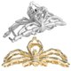 thumbnail image 2 of 2 piezas Jaw Hair Claw Spider Hair Claw Clips Cosas de moda Accesorios para el cabello, 2 of 6