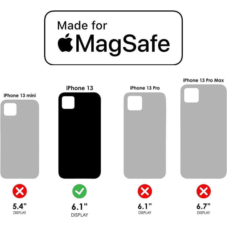 OtterBox Symmetry Case with MagSafe for iPhone 13, Clear - Walmart.com