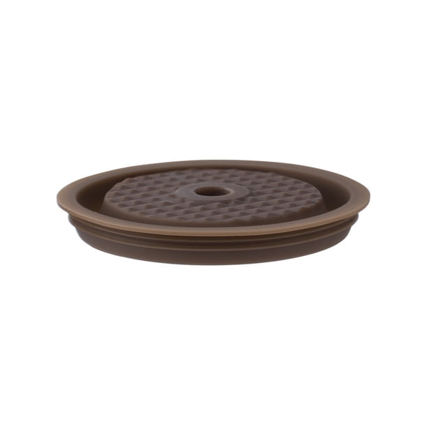 Injueey Tapas reutilizables, tapas de silicona cómodas y ligeras, cubierta de copa antideslizante de alta elasticidad con cápsulas originales para Juegos de servir café y té Injueey HA064679-00