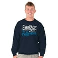 thumbnail image 5 of Embrace Differences Autism Awareness Sweatshirt for Men or Women Brisco Brands S, 5 of 6