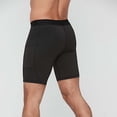 thumbnail image 7 of Guluxicc Men's Yoga Shorts Elastic Waist Gym Shorts Regular Fit Solid Color Summer Workout Shorts, 7 of 7