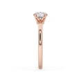 thumbnail image 4 of 1.00 CT Round Solitaire Engagement Ring for a Perfect Proposal 14k Rose gold Wedding Ring Lab Created Diamond Ring For Women, 4 of 5