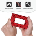 thumbnail image 4 of Disketp Ladybug Dotted Decorator Light Switch or Receptacle Outlet Wall Plate Decorator Wall Plate Child Safe Outlet Cover-Style U, 4 of 6