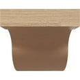 thumbnail image 2 of 12"W x 24"D x 12"H Wide Del Monte Rough Cedar Woodgrain TimberThane Corbel, Primed Tan, 2 of 6